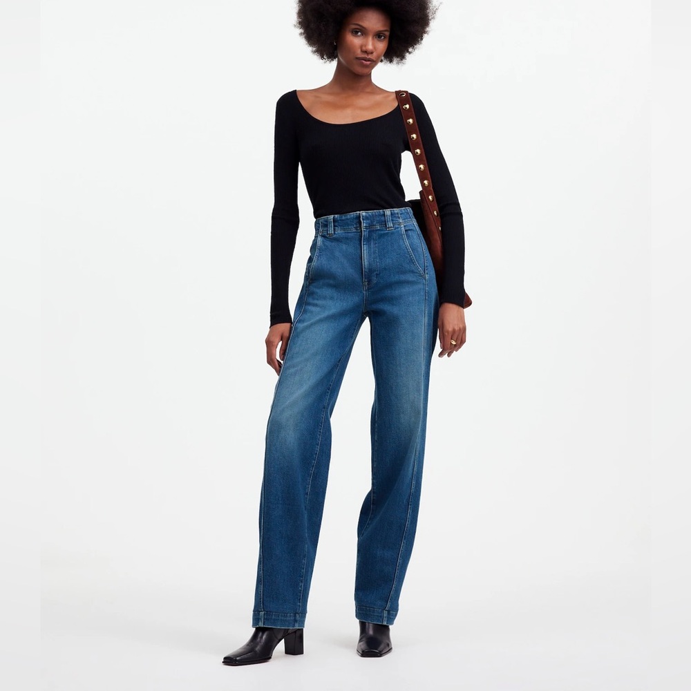 Madewell Tapered Denim Trousers